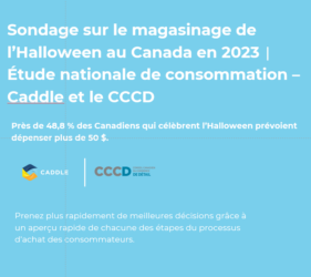 Sondage sur le magasinage de l’Halloween 2023 | Étude nationale de consommation – Caddle et le CCCD