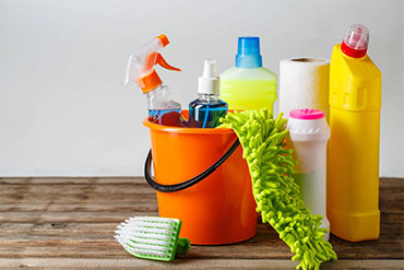 Étiquetage des désinfectants pour les mains, des savons et des produits de nettoyage