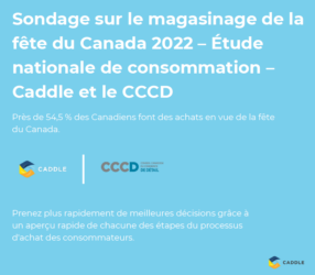 Sondage sur le magasinage de la fête du Canada 2022 | Étude nationale de consommation – Caddle et le CCCD