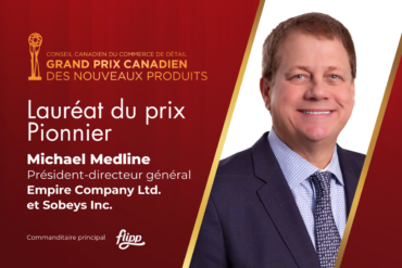Michael Medline, d’Empire Company, recevra le prix Pionnier 2024 du Grand Prix canadien des nouveaux produits