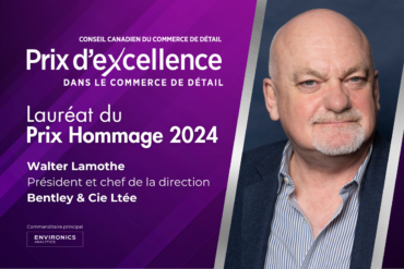 Walter Lamothe recevra le prix Hommage du Conseil canadien du commerce de détail